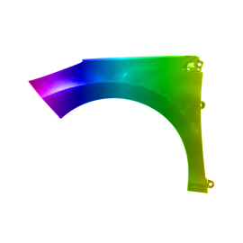 Błotnik przód L PEUGEOT 308 I 07-14r.