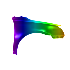 Błotnik przód P TOYOTA AVENSIS T25 06-08r.