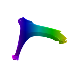 Błotnik przód P TOYOTA RAV4 III 10-12r.