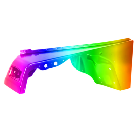 Błotnik przód L JEEP WRANGLER II TJ 96-08r.