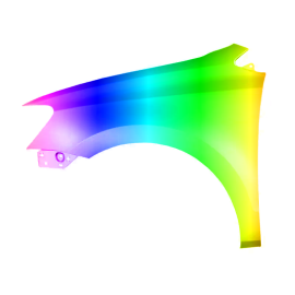 Błotnik przód L VW POLO V 6C, POLO V 6R 09-17r.