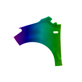 Błotnik przód L SEAT MII, SKODA CITIGO, VW UP 11-17r.