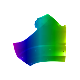 Błotnik przód L CITROEN JUMPER, FIAT DUCATO, PEUGEOT BOXER 14-17r.