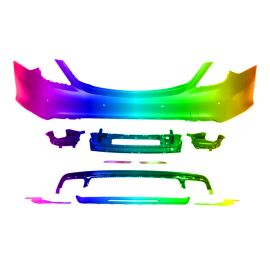 Zderzak tył MERCEDES S-KLASA W222 13-17r.