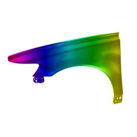 Błotnik przód L VOLVO S40 II, V50 04-12r.