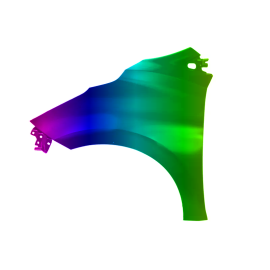 Błotnik przód L NISSAN MICRA V 17r. -