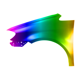 Błotnik przód L VW TOURAN I 07-10r.