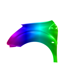 Błotnik przód L CITROEN BERLINGO II, PEUGEOT PARTNER II 08-18r.