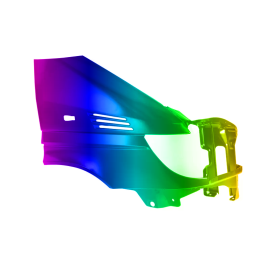 Błotnik przód P MERCEDES SPRINTER 901, 902, 903, 904, 905 00-06