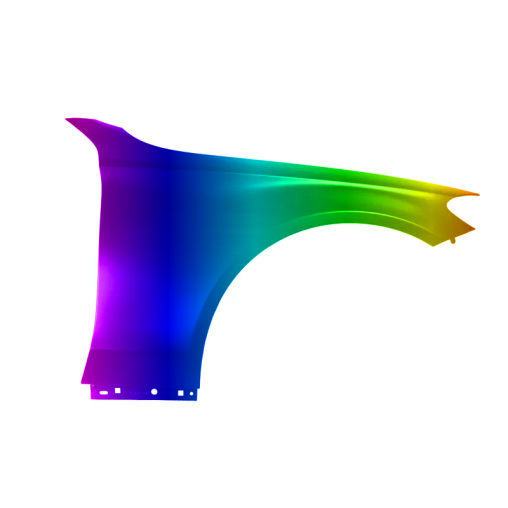 Błotnik przód P MERCEDES C-KLASA W205 13-18r.