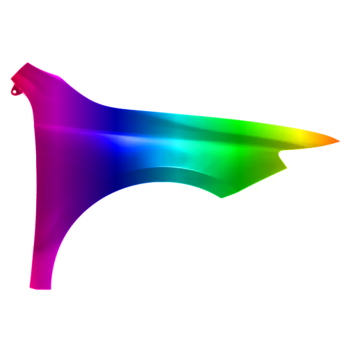 Błotnik przód P SKODA SUPERB II 13-15r.