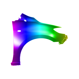 Błotnik przód P MAZDA 5 CR19 05-10r.