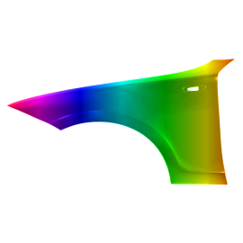 Błotnik przód L BMW 1 E81, E87, 1 E82, E88, 1 E87 03-13r.