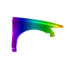 Błotnik przód P VOLVO S40 II, V50 04-12r.