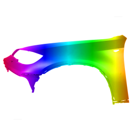 Błotnik przód L BMW X6 E71, E72 07-14r.