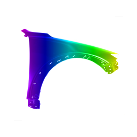 Błotnik przód P MAZDA CX-3 15r. -