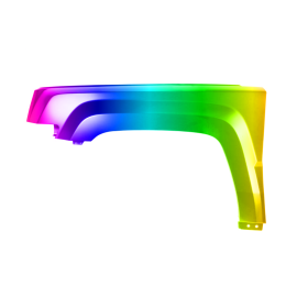 Błotnik przód L JEEP PATRIOT 07-10r.