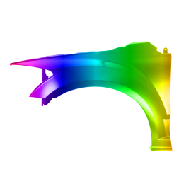 Błotnik przód L DODGE CALIBER 06-13r.