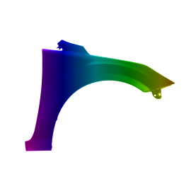 Błotnik przód P FORD FOCUS II 08-12r.