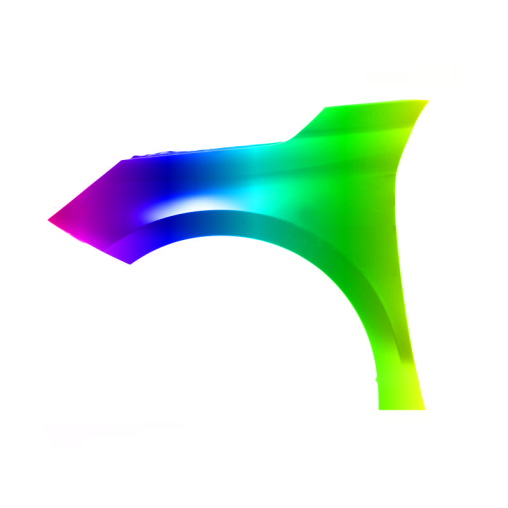 Błotnik przód L OPEL CORSA F 19r. -