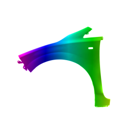 Błotnik przód L NISSAN LEAF ZE0 10-17r.