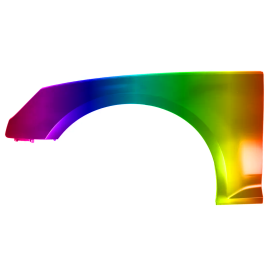 Błotnik przód L AUDI A4 B9 15-19r.