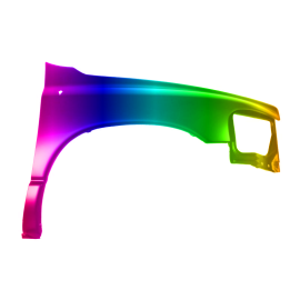 Błotnik przód P DODGE RAM 02-05r.