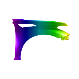 Błotnik przód P NISSAN PATROL VI Y62 10r. -