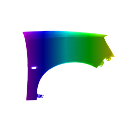 Błotnik przód P CITROEN BERLINGO, PEUGEOT PARTNER 02-08r.