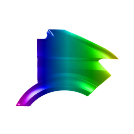 Błotnik przód P MAN TGE, VW CRAFTER II 17r.-