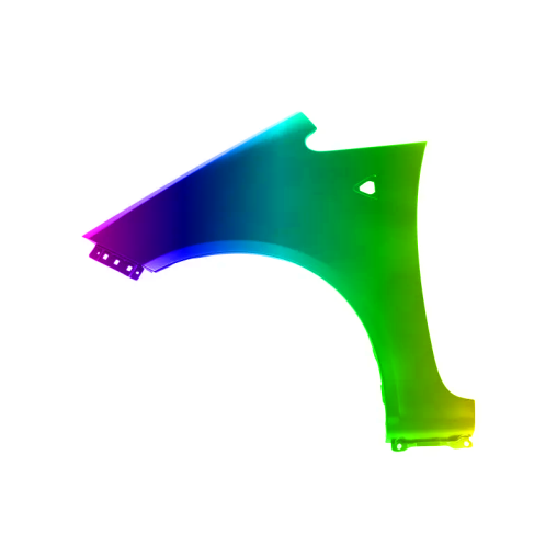 Błotnik przód L MITSUBISHI COLT VI 04-08r.