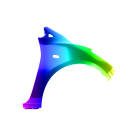 Błotnik przód P MAZDA 2 DE 07-15r.