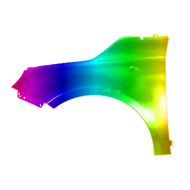 Błotnik przód P FIAT 500 07r. -