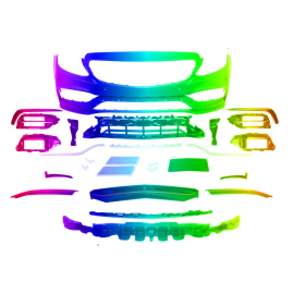 Zderzak przód MERCEDES C-KLASA W205 18-21r.