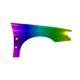 Błotnik przód P PEUGEOT 406 99-04r.