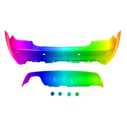 Zderzak tył BMW 5 E60, E61 Sedan 03-07r.