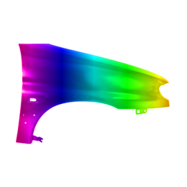 Błotnik przód P CITROEN BERLINGO, PEUGEOT PARTNER 96-02