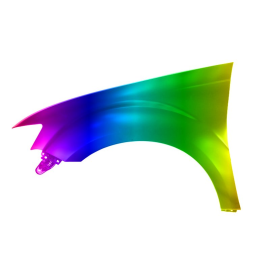 Błotnik przód L MITSUBISHI OUTLANDER II 09-12r.