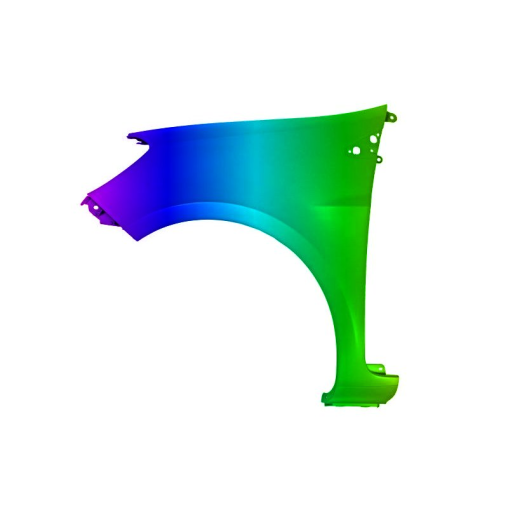 Błotnik przód L RENAULT CLIO III 05-12r.