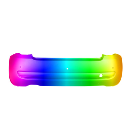 Zderzak tył FIAT 500 07-15r.