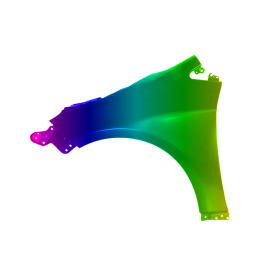 Błotnik przód L  TOYOTA COROLLA E21 Hatchback 18r. -