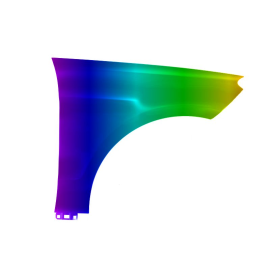Błotnik przód P MERCEDES GLE W166 15-19r.