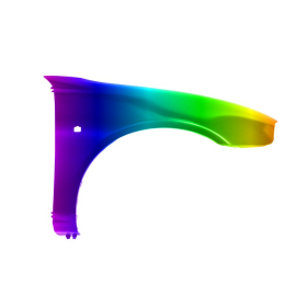 Błotnik przód P ROVER 25 99-04r.