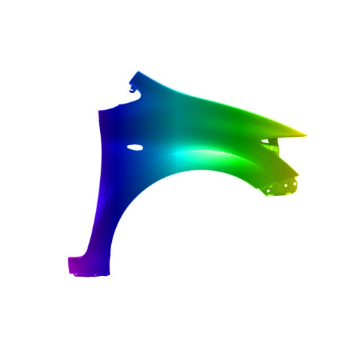 Błotnik przód P TOYOTA AURIS E15 07-10r.