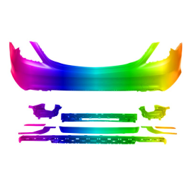 Zderzak tył MERCEDES S-KLASA W222 13-1