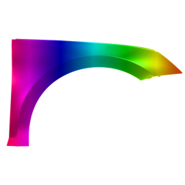 Błotnik przód P SKODA OCTAVIA IV 19r. -