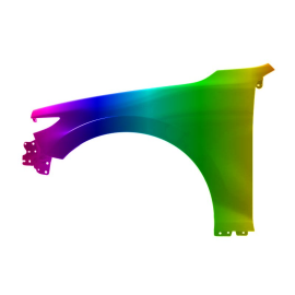 Błotnik przód L MAZDA 3 BP Hatchback 19r. -