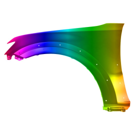 Błotnik przód L MITSUBISHI PAJERO IV 07r. -