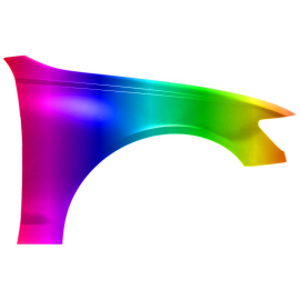 Błotnik przód P AUDI A6 C7 10-18r.