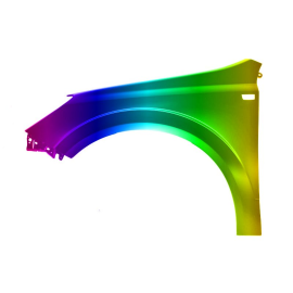 Błotnik przód L OPEL ASTRA H 04-12r.